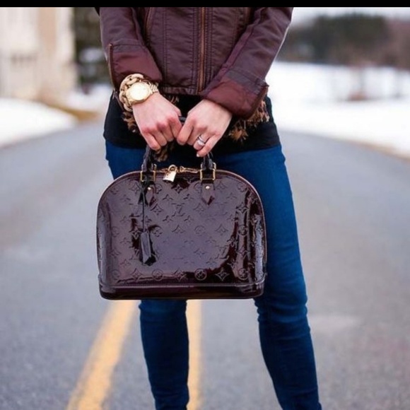 Louis Vuitton | Bags | Louis Vuitton Amarante Alma Vernis Pm | Poshmark